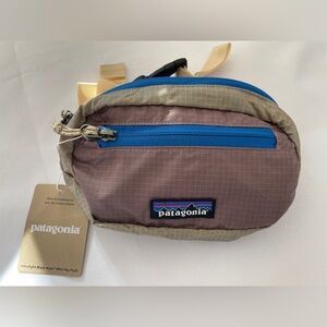 Patagonia Ultralight Black Hole Mini Hip Pack Belt 1L Husk Tan Unisex